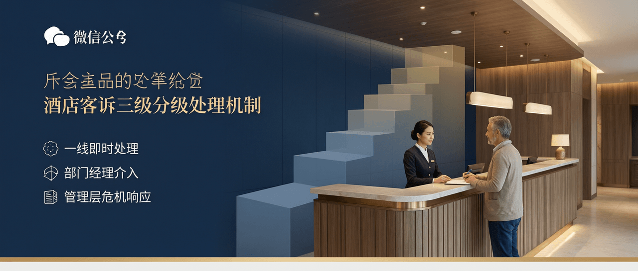 酒店投诉还在一锅烩？三级分级机制让员工不再慌-酒店英语实战指南｜免费学习资源 - 酒店英语